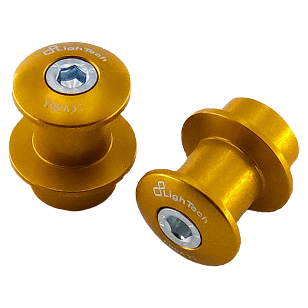 LighTech SCV003 M6 swingarm spools for Aprilia RS 457 in anodised aluminium