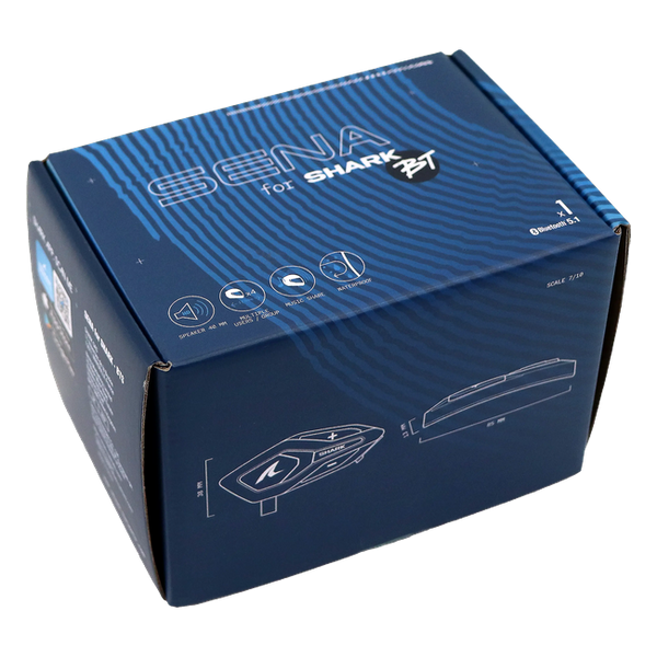 Sena for Shark Bluetooth Solo – Single Intercom Kit – SENATOOTHBTS – SENATOOTHBTSBLKTU (3)