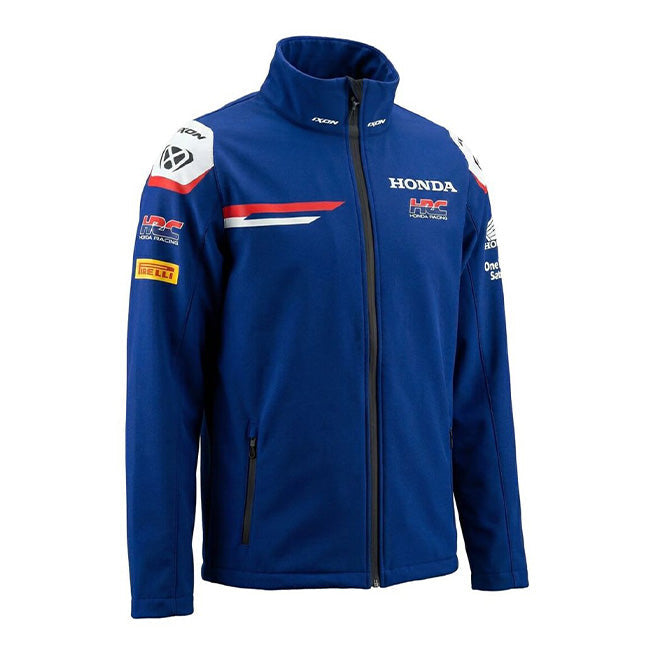 IXON SF1 HRC 26 Honda HRC Racing Team zip sweat jacket blue replica 2026 men