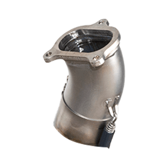 Spark Exhaust Stainless Header Port Piece Front Cylinder Evo 2023 Ducati Panigale V2 955 (2020-2024), 959 (2016-2019) SGDU8836*04