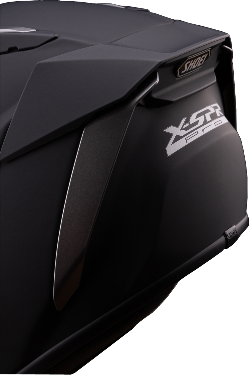 Shoei X-SPR PRO02 FIM2 full-face racing helmet in matte black