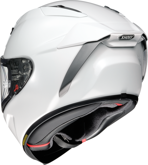 Shoei X-SPR PRO full-face helmet in gloss white, ECE 22.06 and FIM certified
