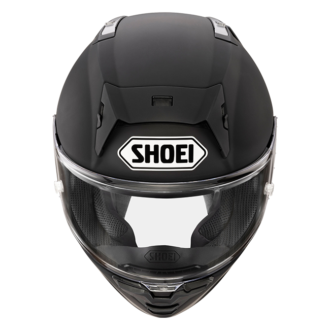 Shoei X-SPR PRO02 FIM2 full-face racing helmet in matte black