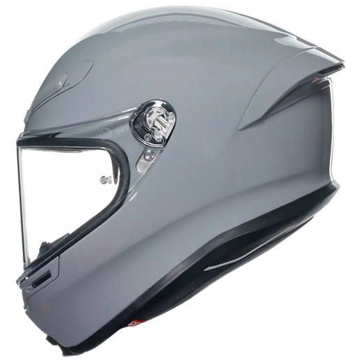 AGV K6 S Full-Face Helmet in Nardo Grey | Lightweight Carbon-Aramid Street Helmet