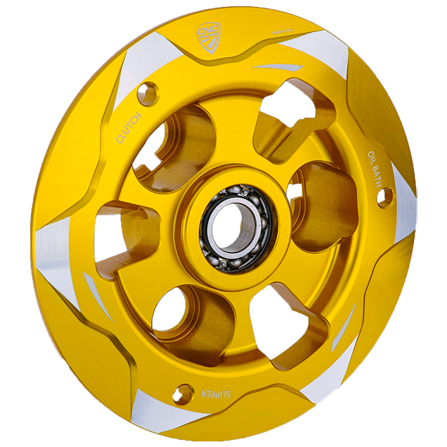 CNC Racing SP201S bi-colour anodised clutch pressure plate for Ducati Panigale V4