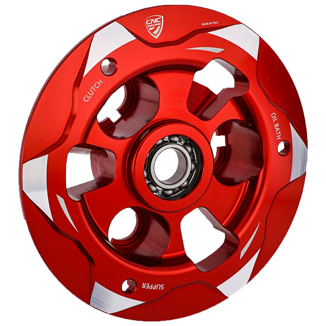 CNC Racing SP201S bi-colour anodised clutch pressure plate for Ducati Panigale V4