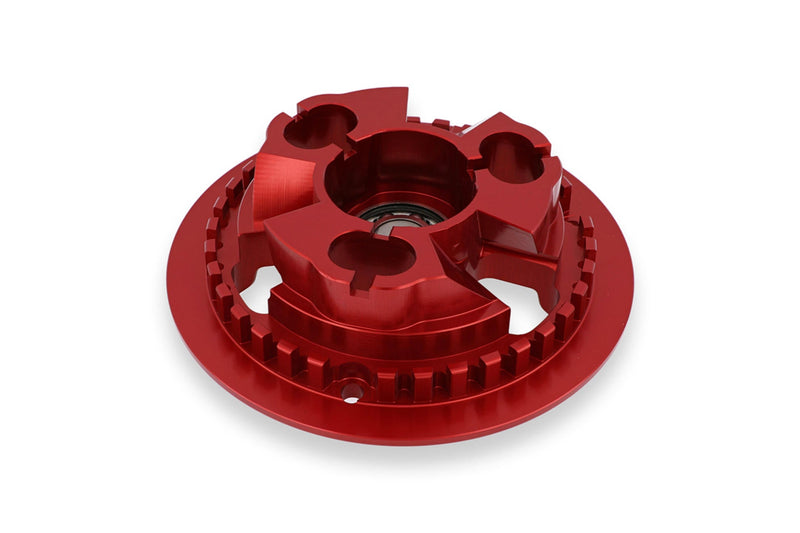 CNC Racing SP201S bi-colour anodised clutch pressure plate for Ducati Panigale V4