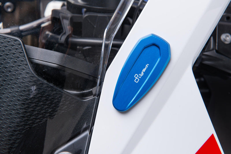 LighTech SPE122 anodised aluminium mirror caps for BMW S1000RR K67