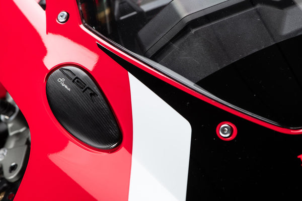 LighTech SPE125 anodised aluminium mirror caps for Honda CBR 1000 RR 2008-2019