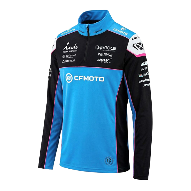 IXON CFMOTO Aspar Racing Ángel-Nieto-Team Replica 2026 Sweatshirt - Herren Blau/Schwarz/Pink