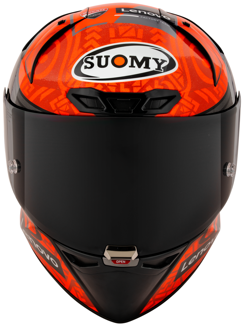 Suomy S1-XR GP full-face racing helmet Francesco Pecco Bagnaia Monster Replica 2023 livery