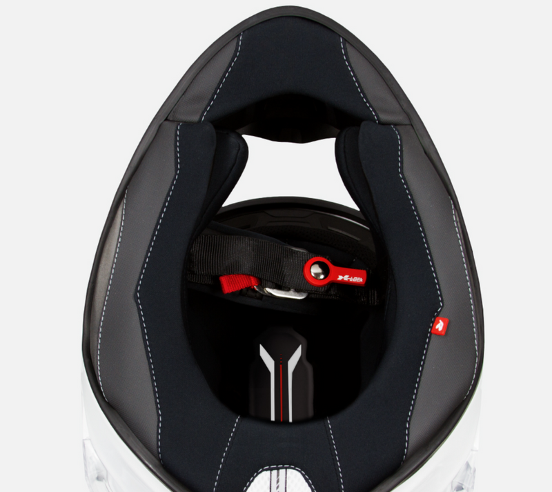 Nexx X.R3R Hagibis Carbon Gold full-face racing helmet, carbon and gold finish