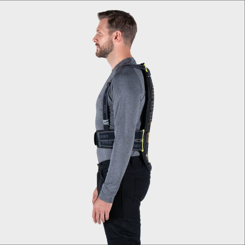 Knox Aegis back protector in black, unisex Level 2 CE certified