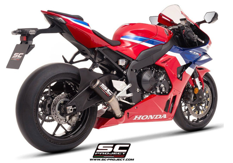 SC-Project CR-T slip-on silencer Honda CBR1000RR-R Fireblade SC82 carbon titanium