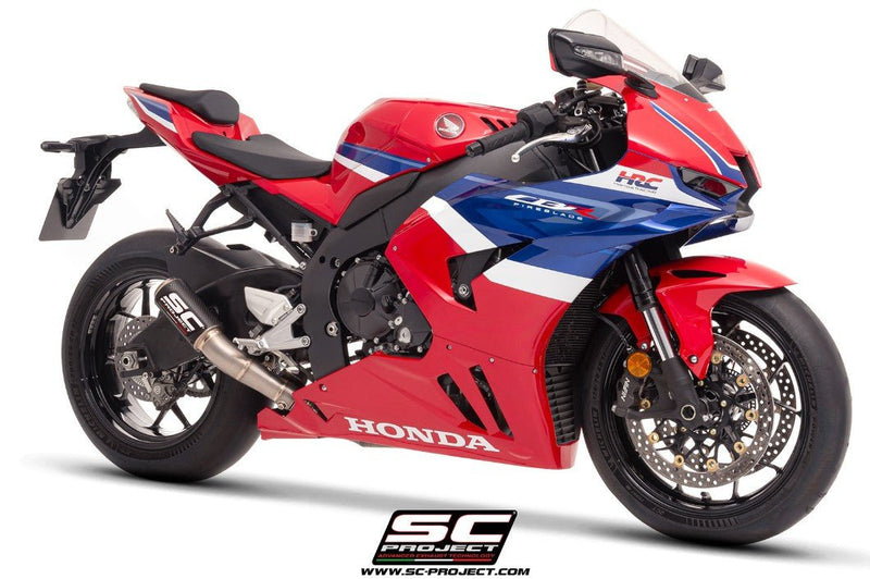 SC-Project CR-T slip-on silencer Honda CBR1000RR-R Fireblade SC82 carbon titanium