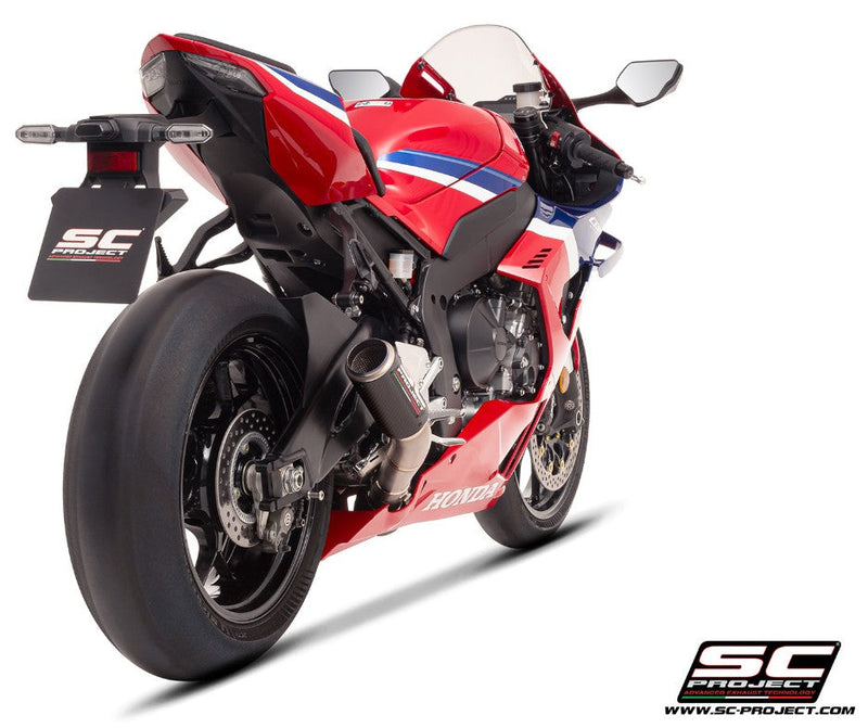 SC-Project CR-T slip-on silencer Honda CBR1000RR-R Fireblade SC82 carbon titanium