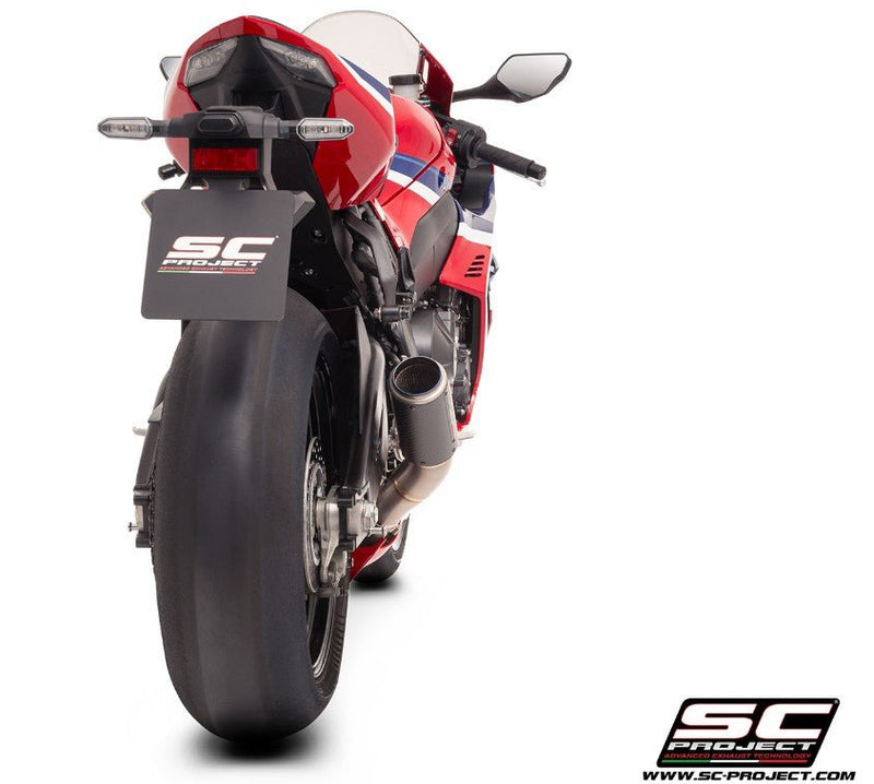 SC-Project CR-T slip-on silencer Honda CBR1000RR-R Fireblade SC82 carbon titanium
