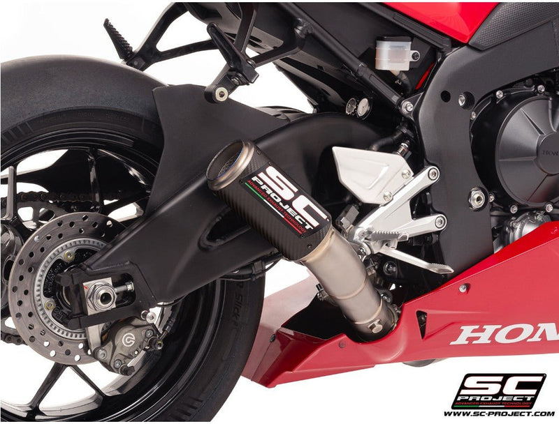 SC-Project CR-T slip-on silencer Honda CBR1000RR-R Fireblade SC82 carbon titanium