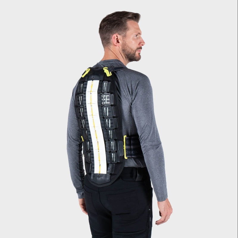 Knox Aegis back protector in black, unisex Level 2 CE certified