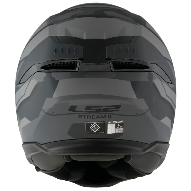 LS2 FF808 Stream II Helm – Shadow Titanium/Grey