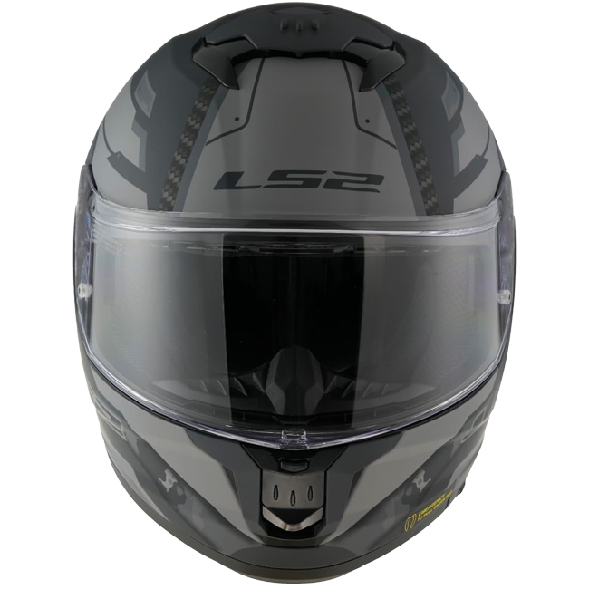 LS2 FF808 Stream II Helm – Shadow Titanium/Grey