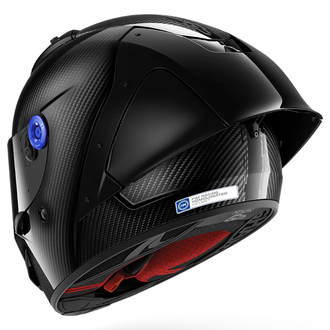 Shark Aeron GP FIM 2 full-face racing helmet in carbon glossy finish