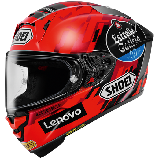 Shoei X-SPR PRO Helmet Marc Márquez M.Marquez93 TC-1 Replica 2025