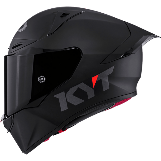 KYT R1R Racing Helmet Plain Matte Black – ECE 22.06 Tricomposite Shell