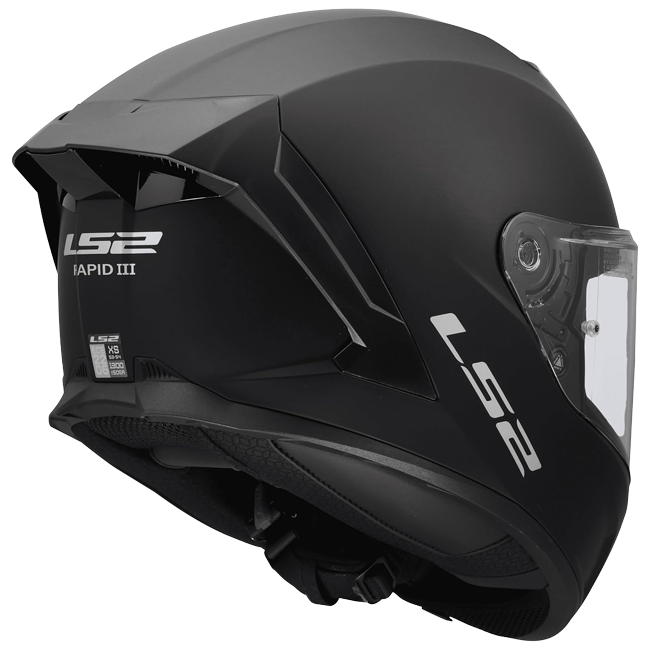 LS2 FF820 Rapid III Helmet – Solid Matt Black