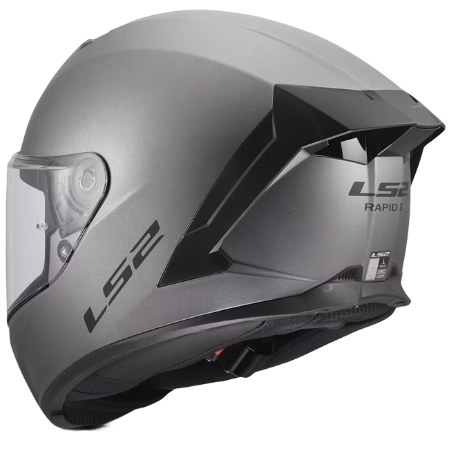 LS2 FF820 Rapid III Helmet – Solid Matt Titanium