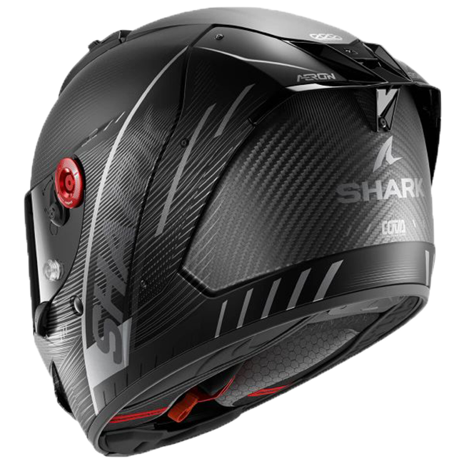 Shark Aeron RS Speed-Tech DAK full-face helmet in matte black and anthracite
