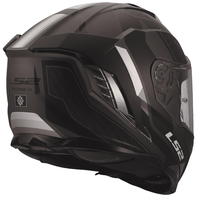 LS2 FF818 Storm III Helm – Sporty Black/Grey