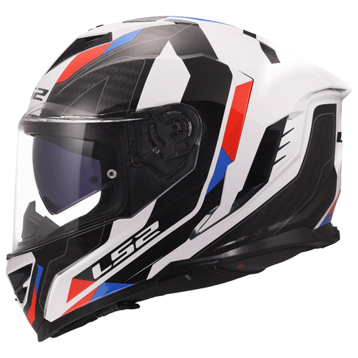 LS2 FF818 Storm III Helm – Sporty White/Blue/Red