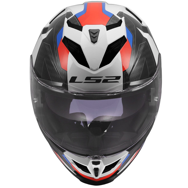 LS2 FF818 Storm III Helm – Sporty White/Blue/Red