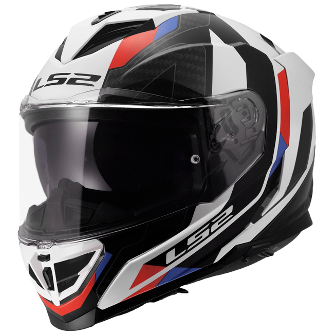 LS2 FF818 Storm III Helm – Sporty White/Blue/Red