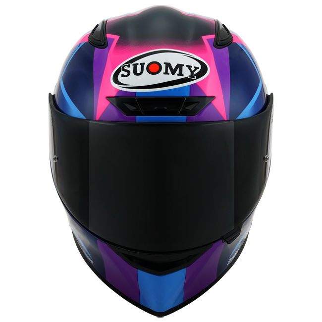 Suomy Track-1 full-face helmet in Enea Bastianini 2021 Replica gloss livery