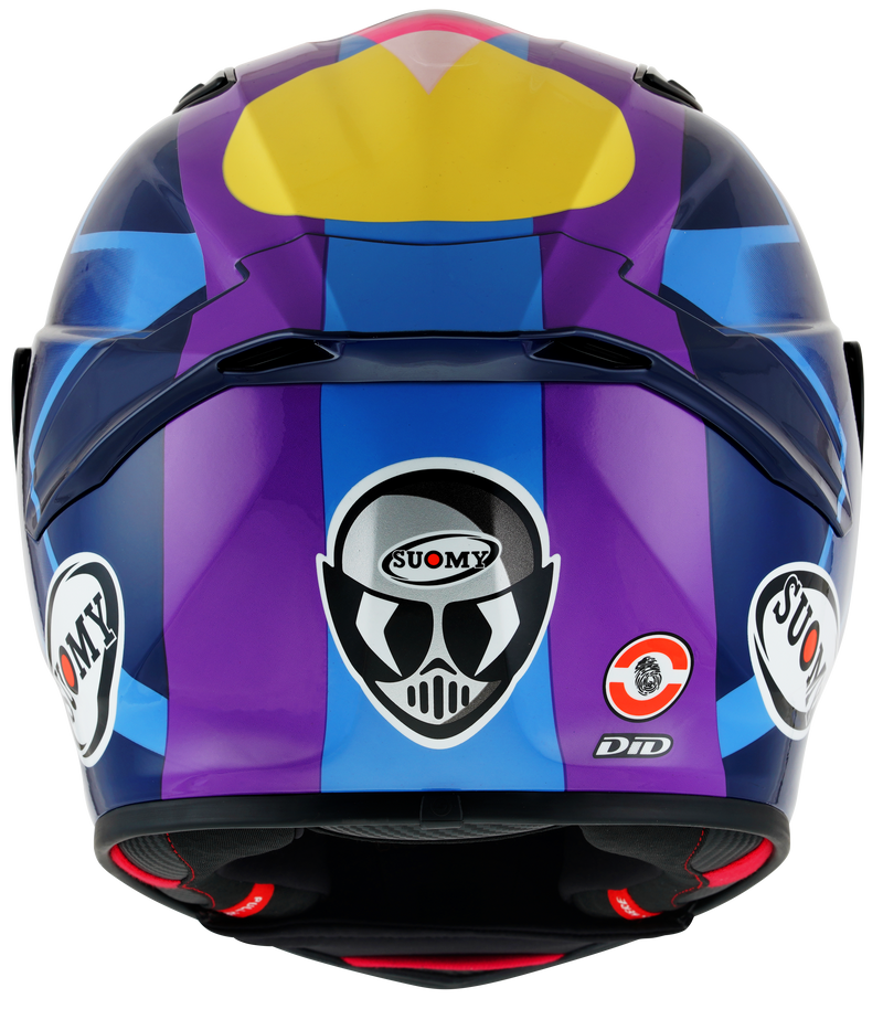 Suomy Track-1 full-face helmet in Enea Bastianini 2021 Replica gloss livery