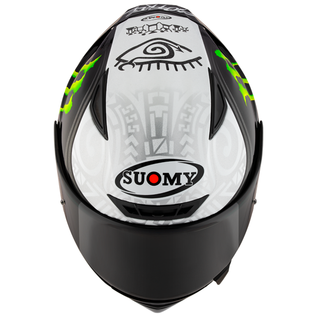 Suomy Track-1 full-face helmet in Francesco Pecco Bagnaia Winter Test 2023 Replica matte livery