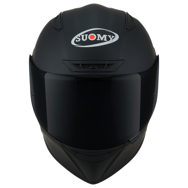 Suomy Track-1 full-face helmet in matte black — K6T100X6