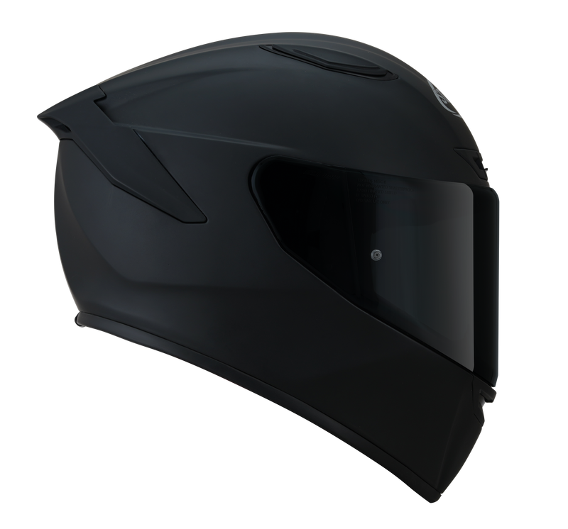 Suomy Track-1 full-face helmet in matte black — K6T100X6