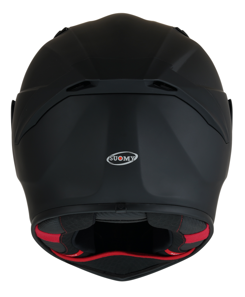Suomy Track-1 full-face helmet in matte black — K6T100X6
