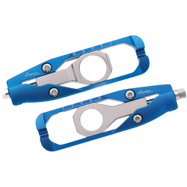 LighTech TEYA010 chain tensioner for Yamaha R9 2025 in anodised aluminium