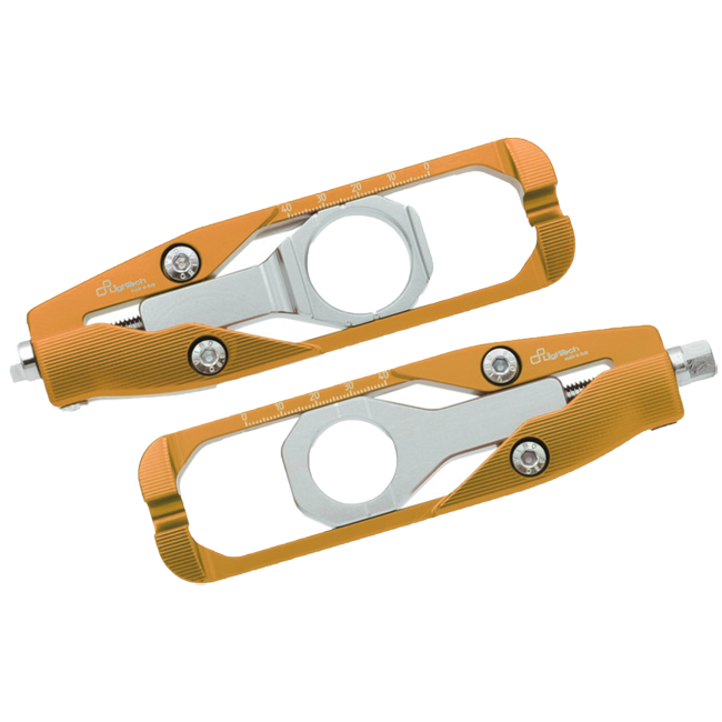 LighTech TEYA010 chain tensioner for Yamaha R9 2025 in anodised aluminium