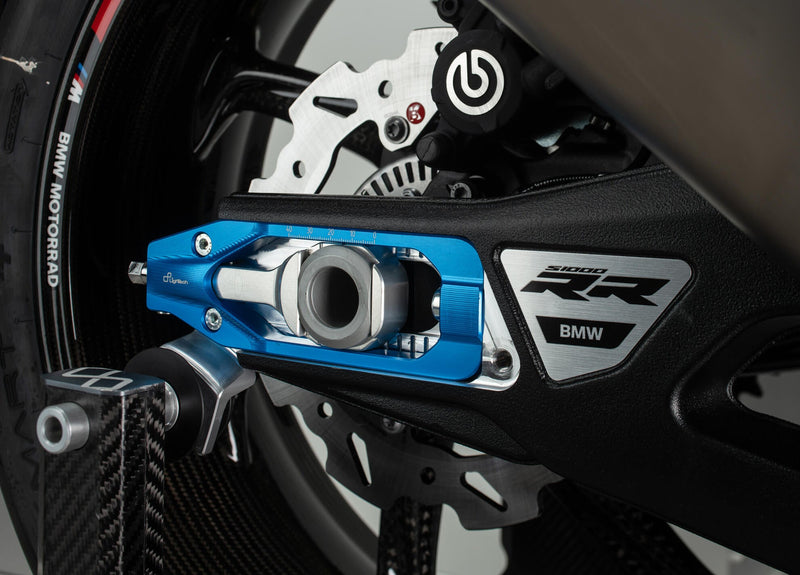 LighTech TEBM003 chain tensioner for BMW S1000RR K67 in anodised aluminium