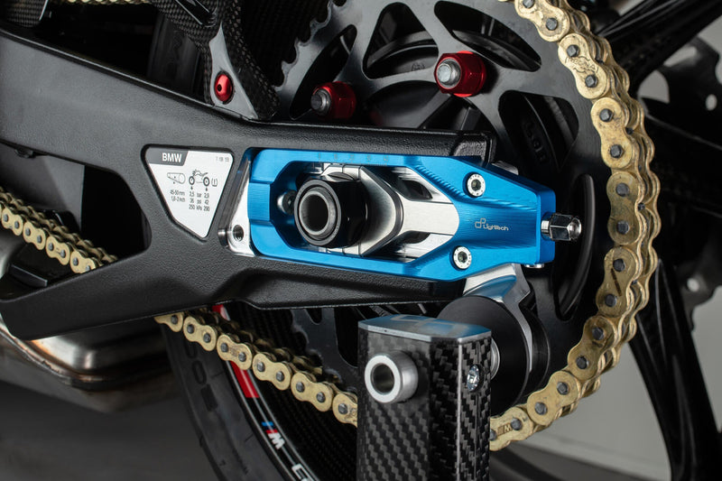 LighTech TEBM003 chain tensioner for BMW S1000RR K67 in anodised aluminium