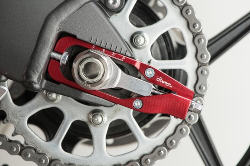 LighTech TEKA005 chain tensioner for Kawasaki ZX-6R 636 RR anodised aluminium
