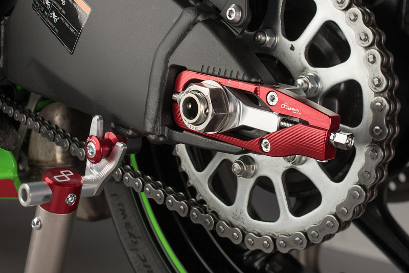 LighTech TEKA005 chain tensioner for Kawasaki ZX-6R 636 RR anodised aluminium