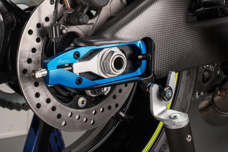 LighTech TESU008 chain tensioner for Suzuki GSX-R 1000 in anodised aluminium