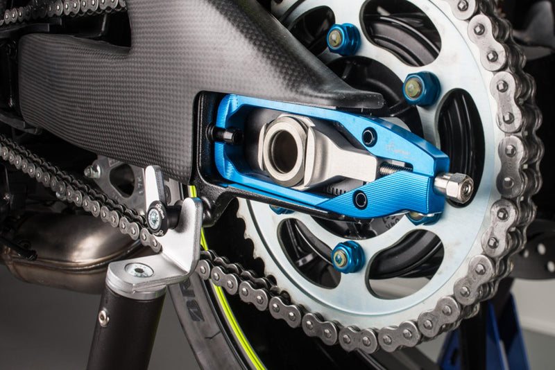 LighTech TESU008 chain tensioner for Suzuki GSX-R 1000 in anodised aluminium