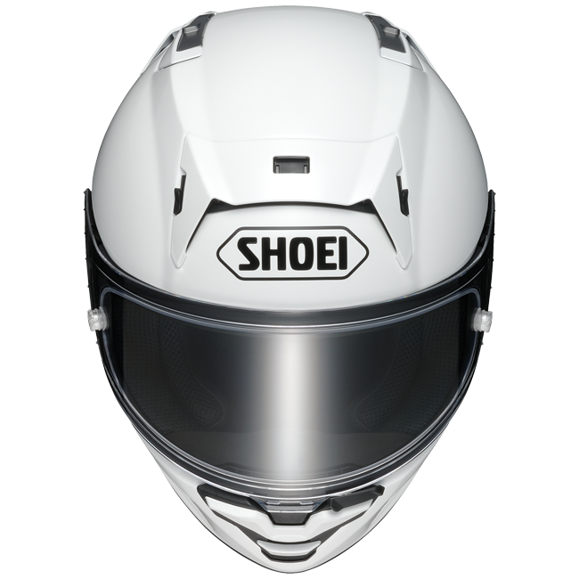 Shoei X-SPR PRO full-face helmet in gloss white, ECE 22.06 and FIM certified